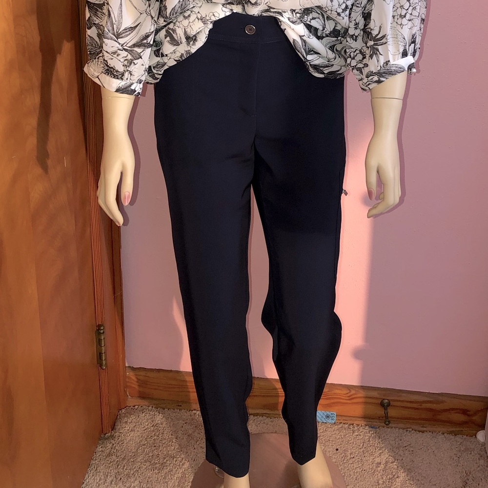 ST. JOHN NAVY BLUE PANTS
